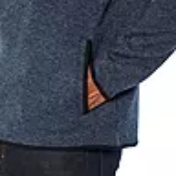 Casual and Comfy! Eddie Bauer Men's Sweater Fleece Pullover 3/4 Zip - Picture 5 of 5